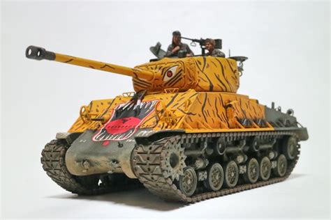 M4a3e8 “tiger Face” 戦車・軍用車両 プラモデル いろはさんの写真 模型が楽しくなるホビー通販サイト【ホビコム】