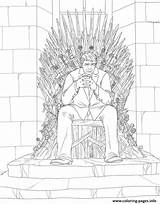 Coloring Trump Throne Pages Iron Donald Printable Book Color Cool sketch template