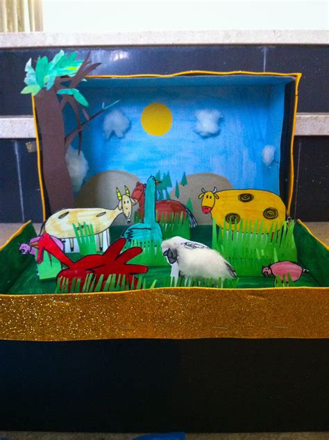 farm diorama image  diorama ideas pinterest dioramas life skills  school