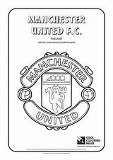 Manchester Soccer Clubs Ausmalbild Badge sketch template