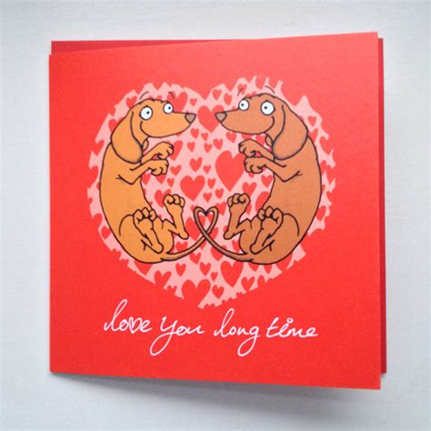 love you long time card by cardinky