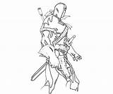 Coloring Pages Deathstroke Dagger Universe Dc Macbeth Sword Drawing Skyrim Designlooter Printable Popular 667px 82kb Drawings sketch template
