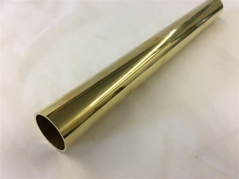 brassfinders polished brass  tubing   od