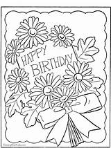 Birthday Sister Happy Coloring Pages sketch template