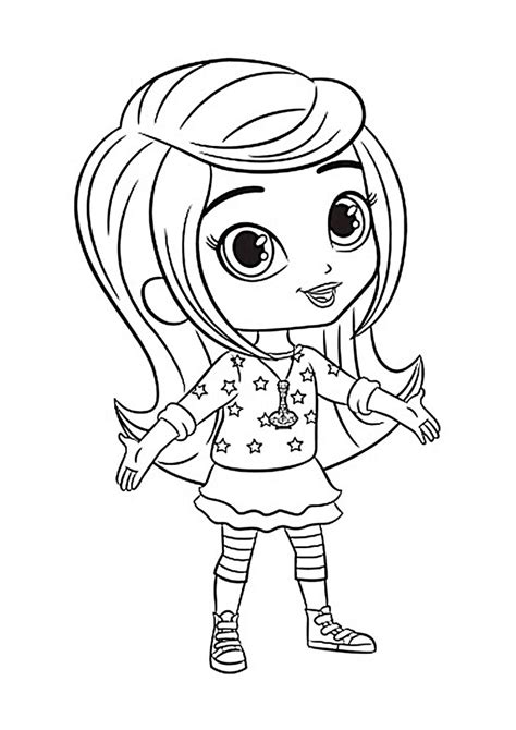 shimmer  shine coloring pages  print  color