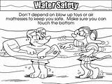 Coloring Safety Water Pages Colouring Resolution Blow Toy Medium sketch template