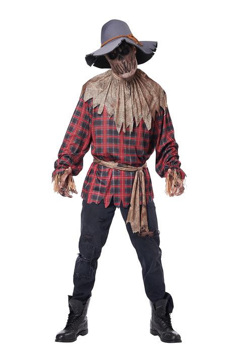 celebrate halloween mens scarecrow costume large walmartcom