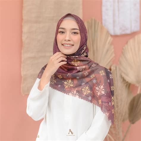 jual sofia series anjani scarf hijab voal ultrafine lasercut hijab