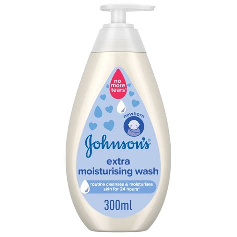 purchase johnsons extra moisturising baby wash ml