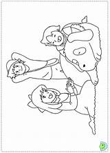 Coloring Heidi Dinokids Pages Close sketch template