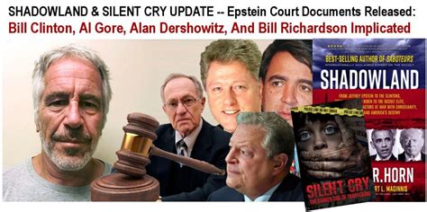 shadowland and silent cry update epstein court documents