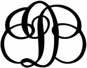 view design  monogram letter  monogram letters silhouette