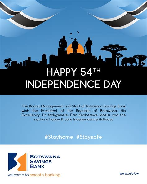 Happy Independence Day Botswana Botswana Savings Bank