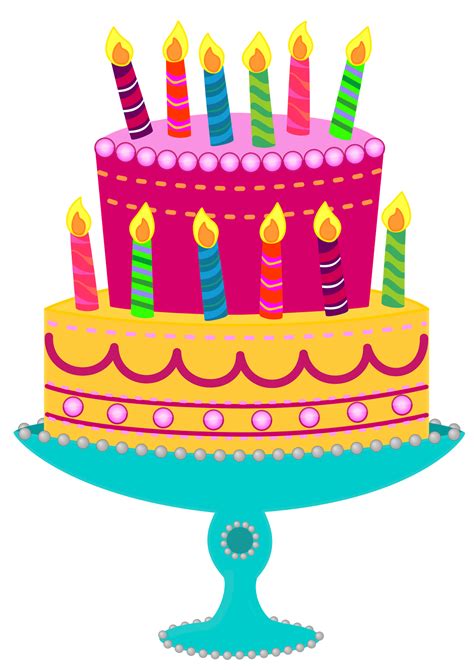 photo birthday cake clipart birthday cake candles