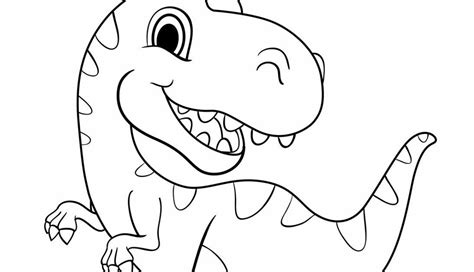 dinosaur coloring page coloring pages
