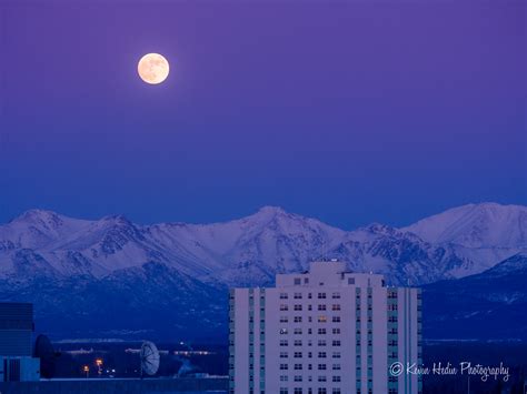 super blue moon  anchorage alaska kevinhedin flickr