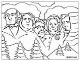Coloring Hillary Getdrawings Clinton sketch template