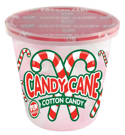 Cotton Candy Tub Candy Cane Peppermint In Display «