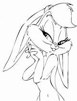 Bunny Lola Coloring Pages Looney Tunes Cartoon Drawings Kids Drawing Cartoons Sketches Baby Para Choose Board Adult Jam Space Library sketch template