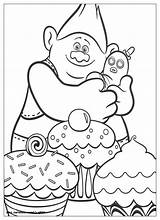 Trolls Biggie Coloriages Characters sketch template