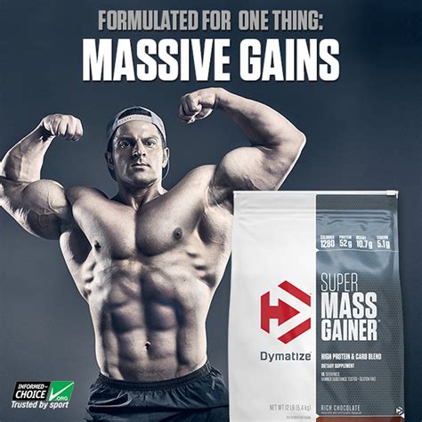 super mass gainer  dymatize lowest prices  muscle strength