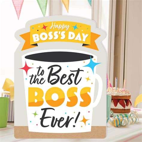 happy bosss day  boss  giant greeting card etsy india
