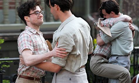 Daniel Radcliffe Gets Friendly With Male Co Star On Set