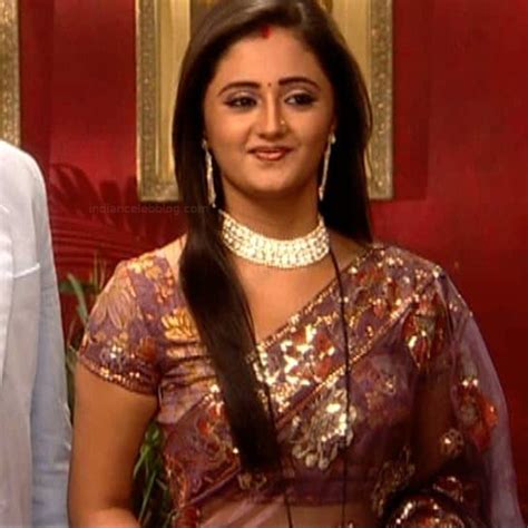 Rashami Desai Hindi Tv Actress Uttaran S1 7 Saree Photo