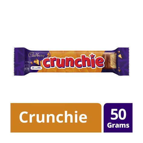 buy cadbury crunchie chocolate bar 50g coles