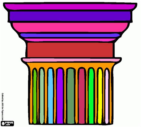 colorful pict coloring page printable  colorful pict