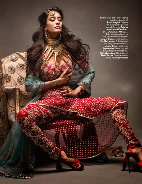 Mike Kagee Fashion Blog Indian Actress Lisa Haydon Seductive Vogue