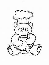 Oso Cocineros Osos Imagui Cook Profesiones Cocinero Infantiles sketch template