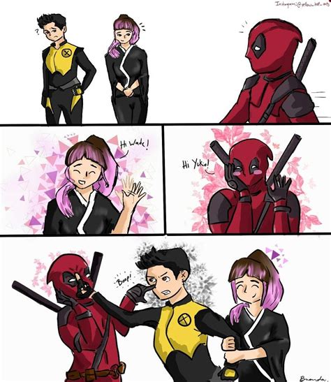 Deadpool 2 Hi Yukio Was One Of The Best Moments Of The