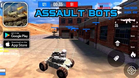 assault bots gameplay androidios early access youtube