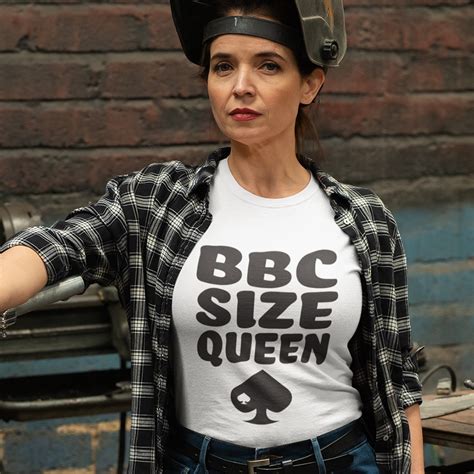 Ace Of Spades Bbc Size Queen Hot Wife Women S T Shirt