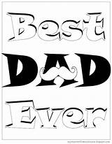 Coloring Pages Dad Ever Father Mycupoverflows Johnson Fathers sketch template