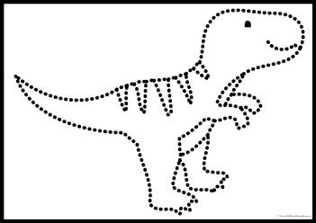 dinosaur tracing dots aussie childcare network
