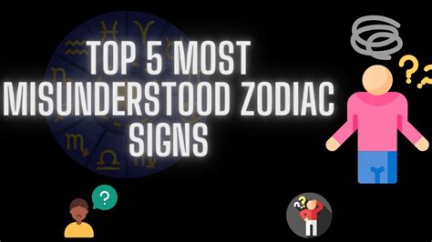 top   misunderstood zodiac signs youtube