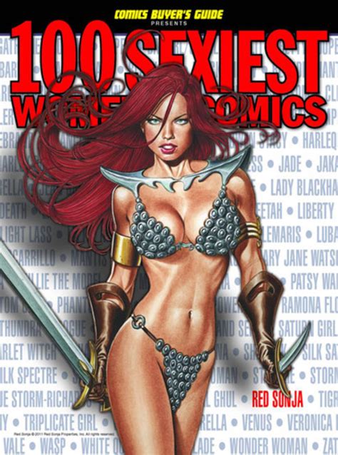 Comics Buyer S Guide Presents 2 100 Sexiest Women In Comics Issue