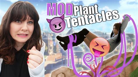 the sims 4 mod plant bizarre tentacle youtube