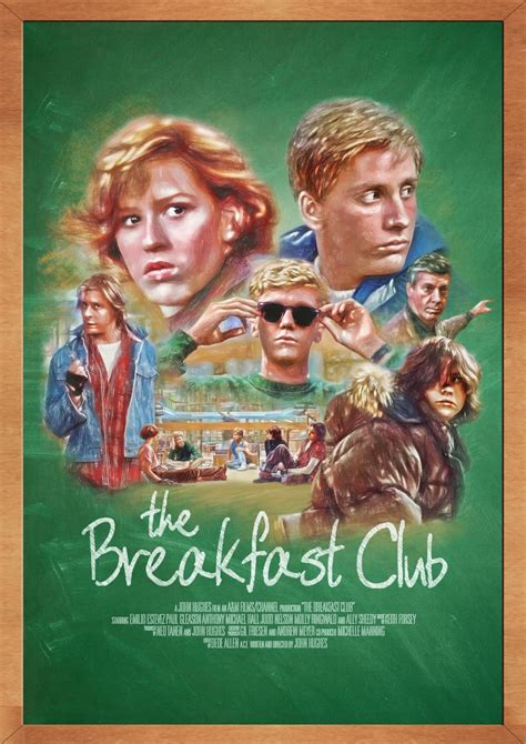 breakfast club  poster  theusher