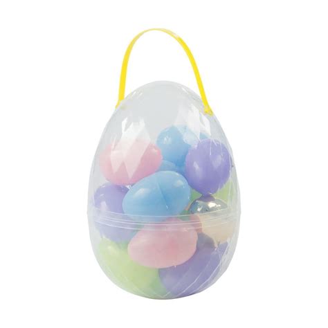 humongous egg shaped container  eggs party supplies  pieces