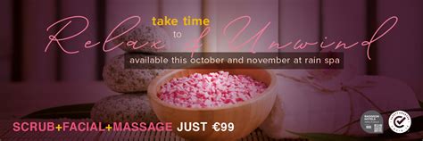 Spa Offer Of The Month Rain Spa And Leisure Centre
