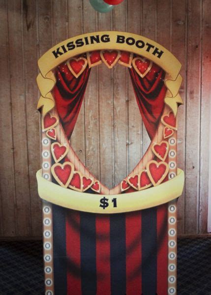 vintage carnival party kissing booth circus b day party
