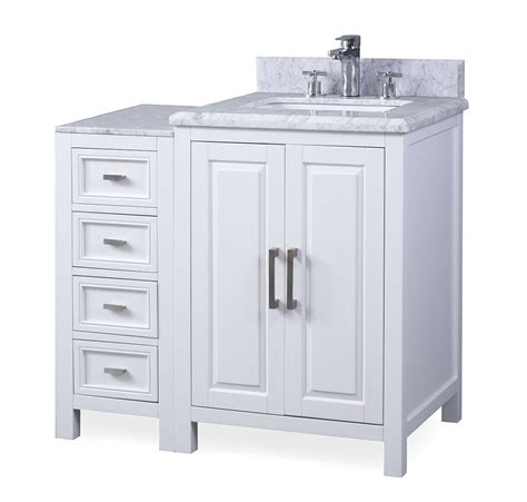 fletcher   modern white bathroom vanity