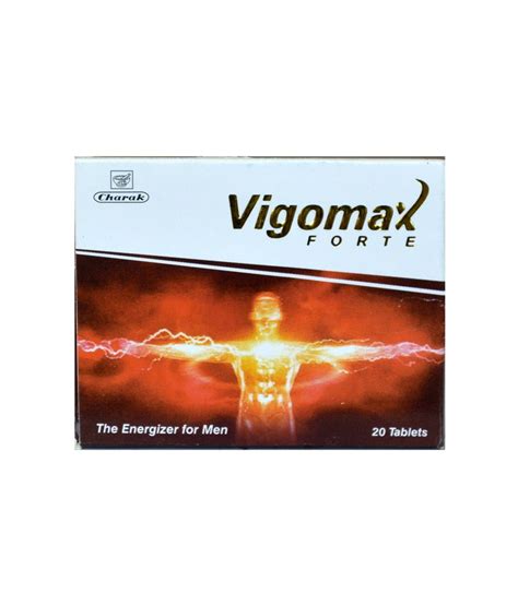 charak vigomax forte tablets the energizer for men
