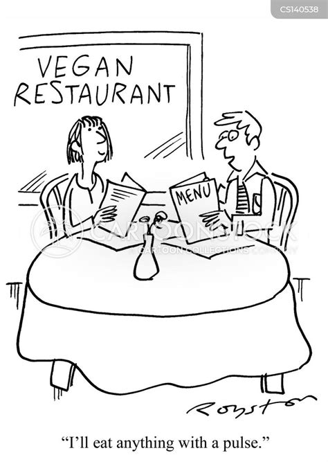 vegetarian restaurant cartoons and comics funny pictures