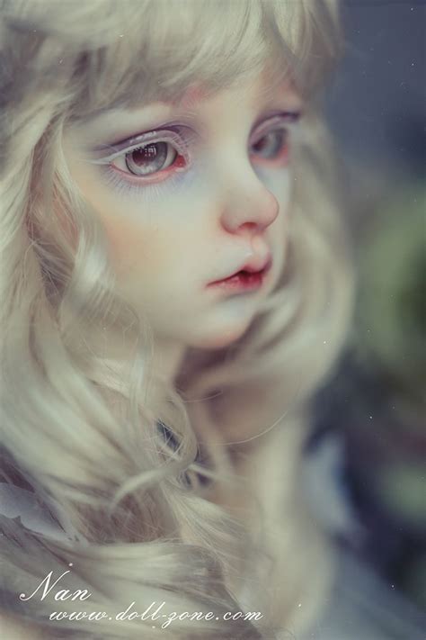 Pin By Peach Blossom On Love Dolls 5 Albino Girl Big Eyes Artist Bjd