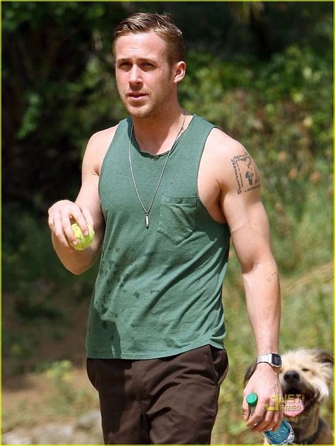 The Men Of Hollywood Ryan Gosling Sleeveless