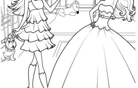 printable ballerina barbie colouring pages coloringpageskidcom